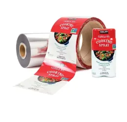 Condiments packaging shrink lables
