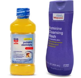 Shampoos shrink labels