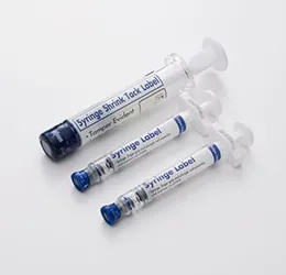 Medical device packaging shrink labels