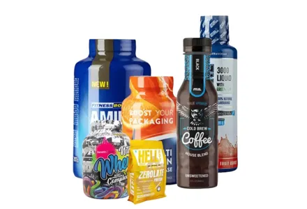 Can transparent label film be printed with digital, flexo, or screen printing methods?